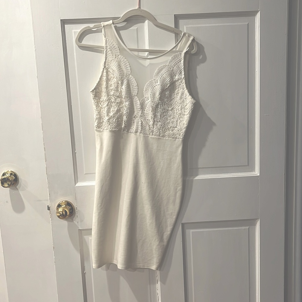 White Charlotte Russe dress